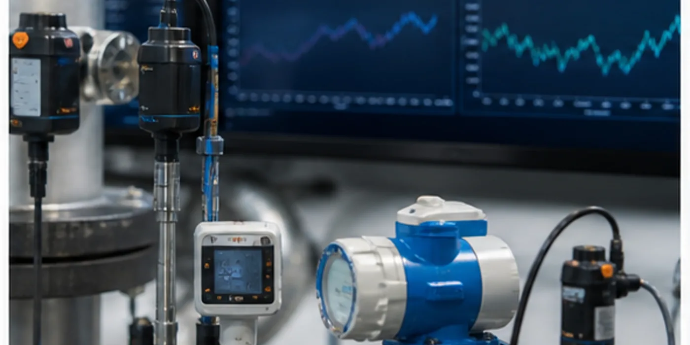 Messinstrumente und Trendmonitoring an einer industriellen Prozesskühlanlage