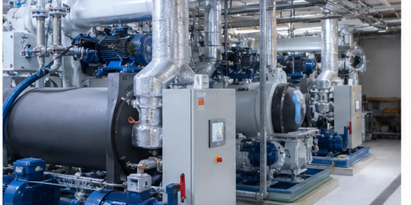 Industrielle Kaltwassersätze und Pumpengruppen als Redundanzkonzept für Prozesskühlung