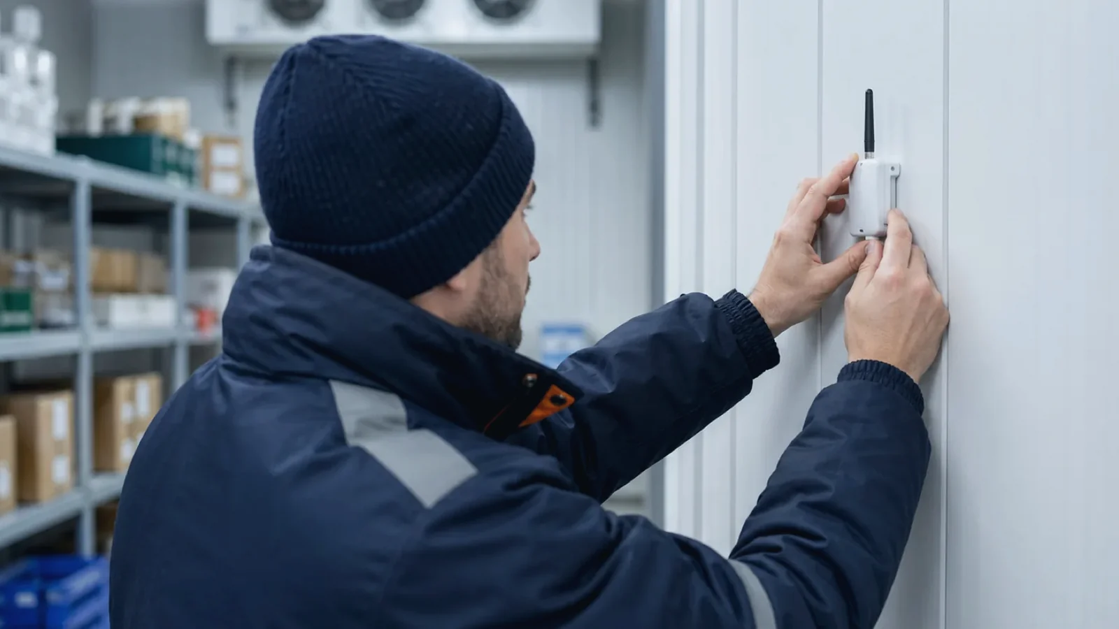 Nahaufnahme einer Filterstation und Wasseraufbereitung in einer Prozesskuehlanlage mit Messpunkten und Probenahmestelle