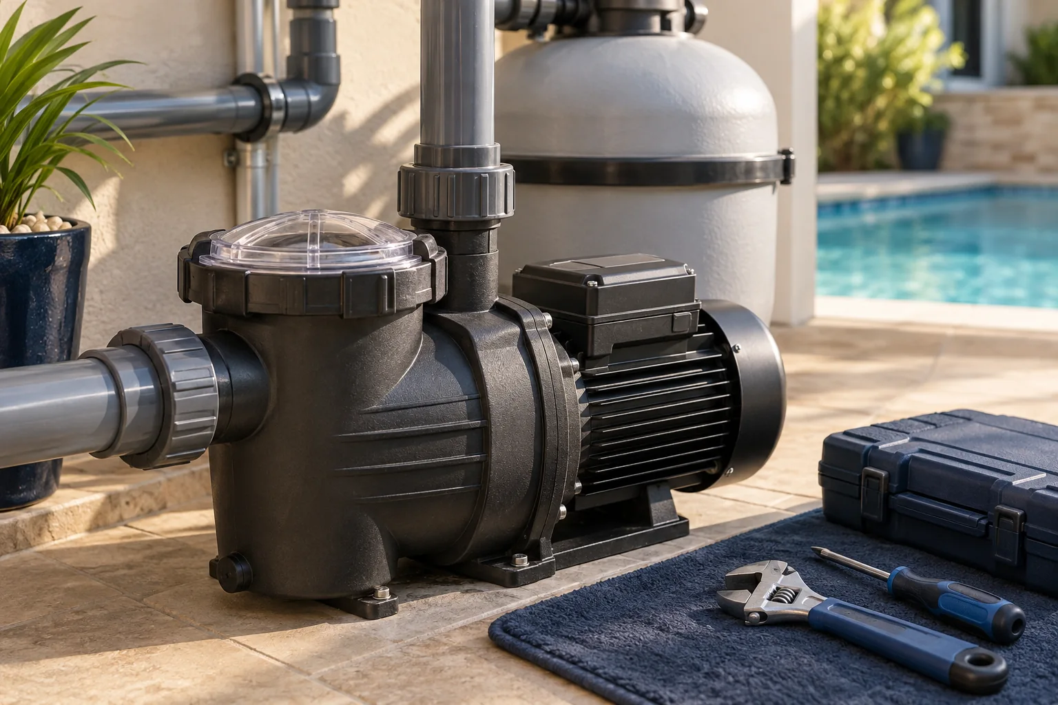 Poolreparatur Wien