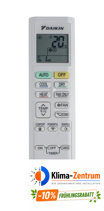 Klimaanlage Daikin Comfora 7,1 kW FTXP71N + RXP71N Wandgerät