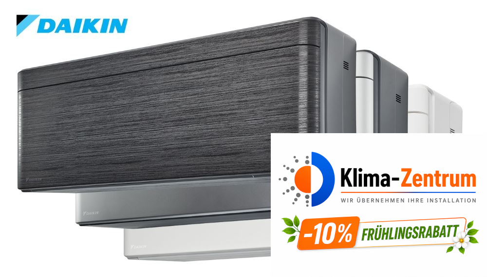 Klimaanlage Daikin Stylish 3,4 kW FTXA35CW/CB/CS + RXA35A8 Wandgerät