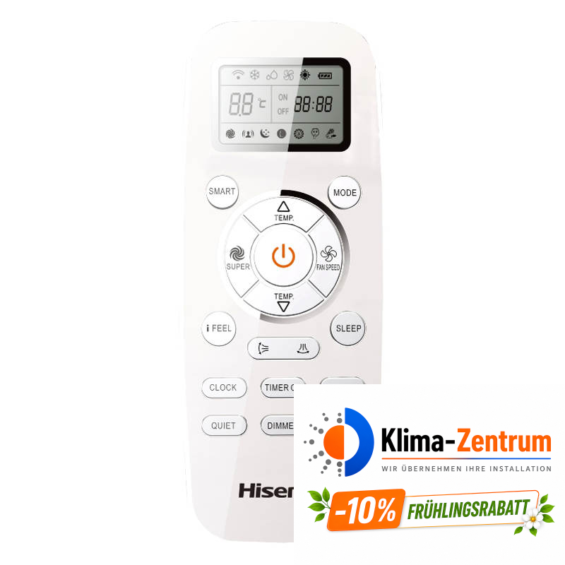 Wandklimaanlage Hisense Easy 3,5 kW CA35YR03G + CA35YR03W