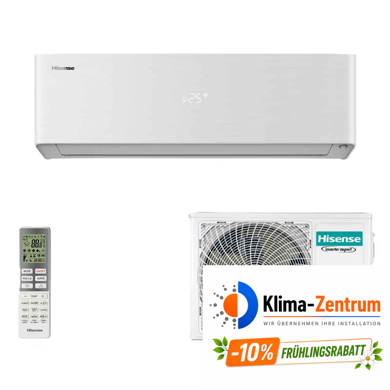 Wandklimaanlage Hisense Energy Pro X 2,6 kW QH25XV3AG + QG25XV0EW