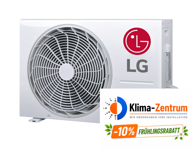 Wandklimaanlage LG Dualcool Standard 2,5 kW S09EC.NSJS + S09EC.UA3S