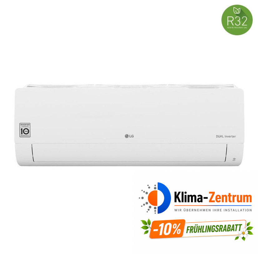 Wandklimaanlage LG Dualcool Standard 2,5 kW S09EC.NSJS + S09EC.UA3S