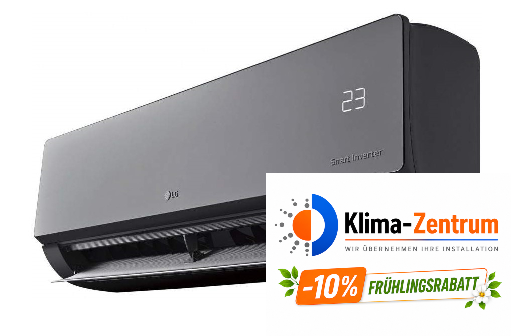 Wandklimaanlage LG Artcool Mirror 5,2 kW AC18BK.NSK + AC18BK.UL2