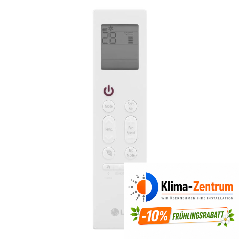 Wandklimaanlage LG Dualcool Premium 2,5 kW H09S1PA.NS1 + H09S1PA.U18
