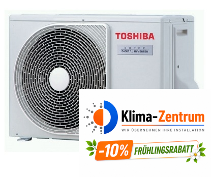 Wandklimaanlage Toshiba Digital Inverter NEXT 9,5 kW RAV-HM1101KRTP-E + RAV-GM1102ATW-E