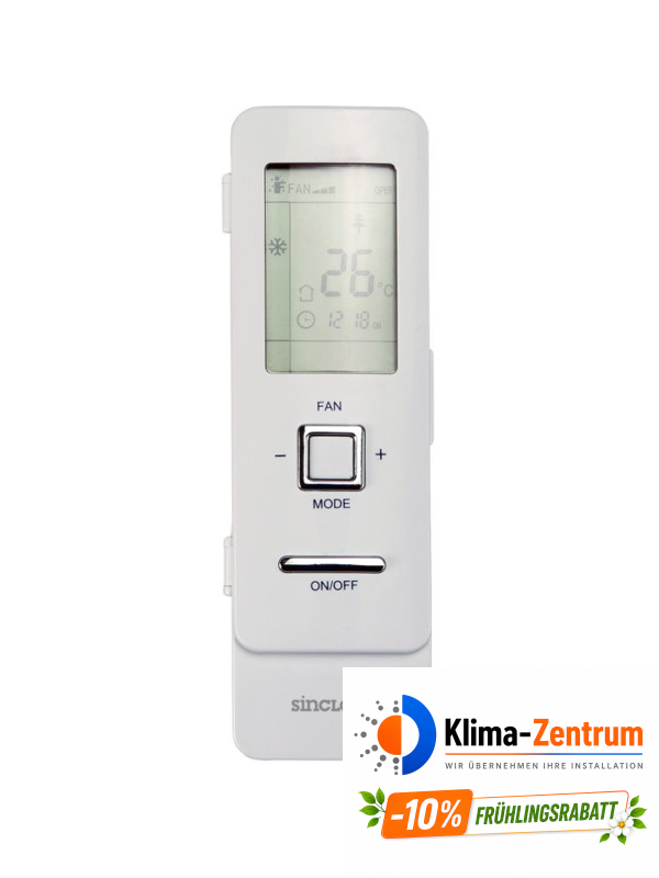 Wandklimaanlage Sinclair Spectrum Plus 3,6 kW ASH-13BIS2/W