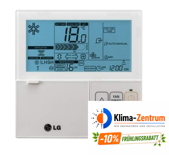 Kassettenklimaanlage LG CT09F.NR0 + UUA1.UL0