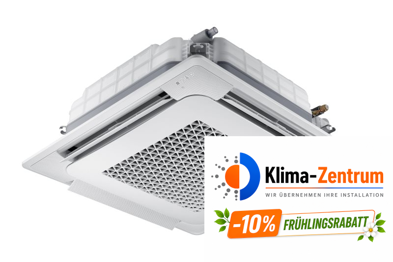 Kassettenklimaanlage Samsung WindFree AC100RN4DKG/EU + AC100RXADKG/EU