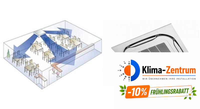 Kassettenklimaanlage Daikin FCAG50B + RXM50A