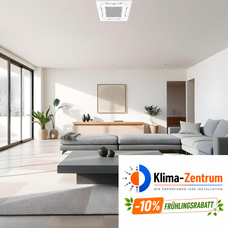 Kassettenklimaanlage AUX AUCA-H12/4DR3HYAB + AL-H12/NDR3HB2(U)