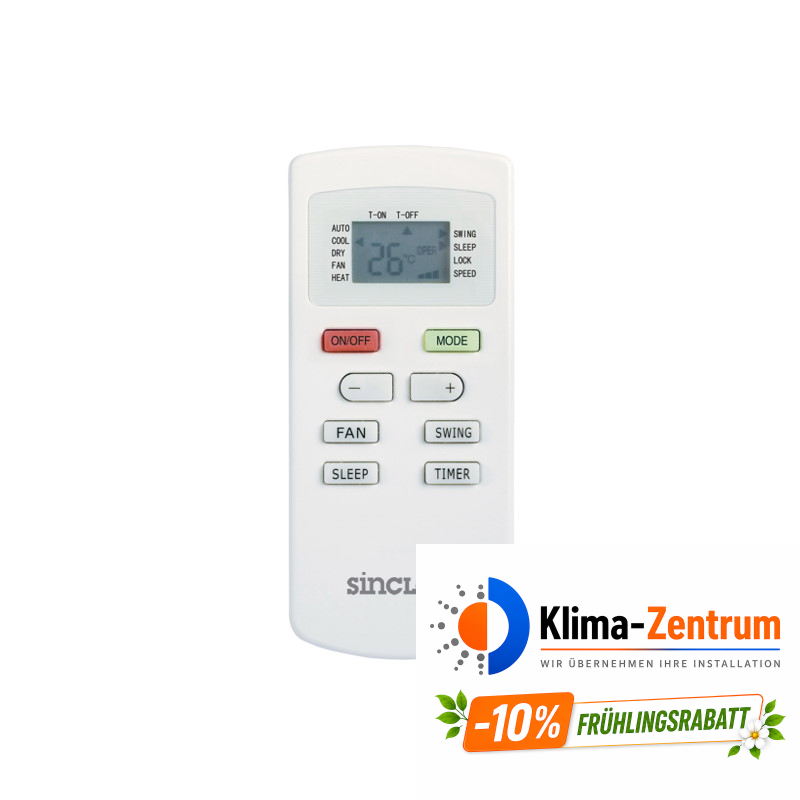 Fensterklimaanlage Sinclair ASW-12BIi