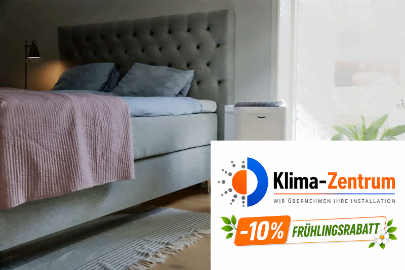 Mobile Klimaanlage WOODS Milan 7K - Smart Home 2,0 kW