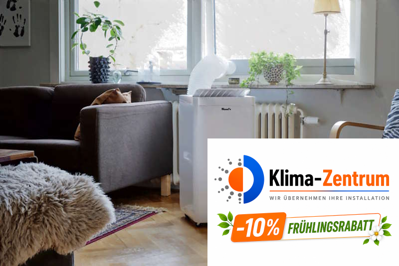 Mobile Klimaanlage WOODS Milan 7K - Smart Home 2,0 kW