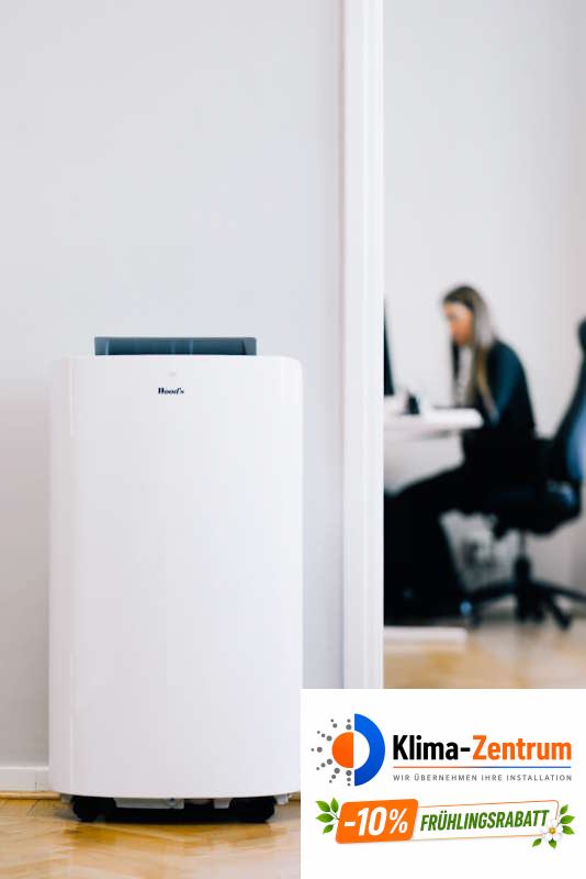 Mobile Klimaanlage WOODS Cortina 12K - Duo - Kühlen und Heizen 3,5 kW
