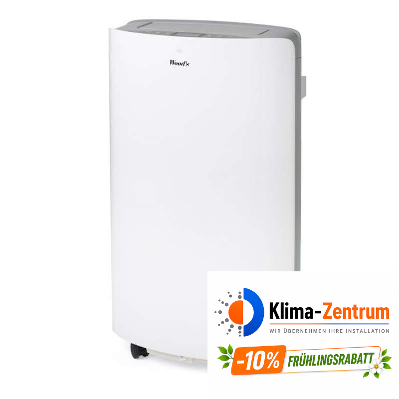 Mobile Klimaanlage WOODS Cortina 12K - AirSwitch 3,5 kW