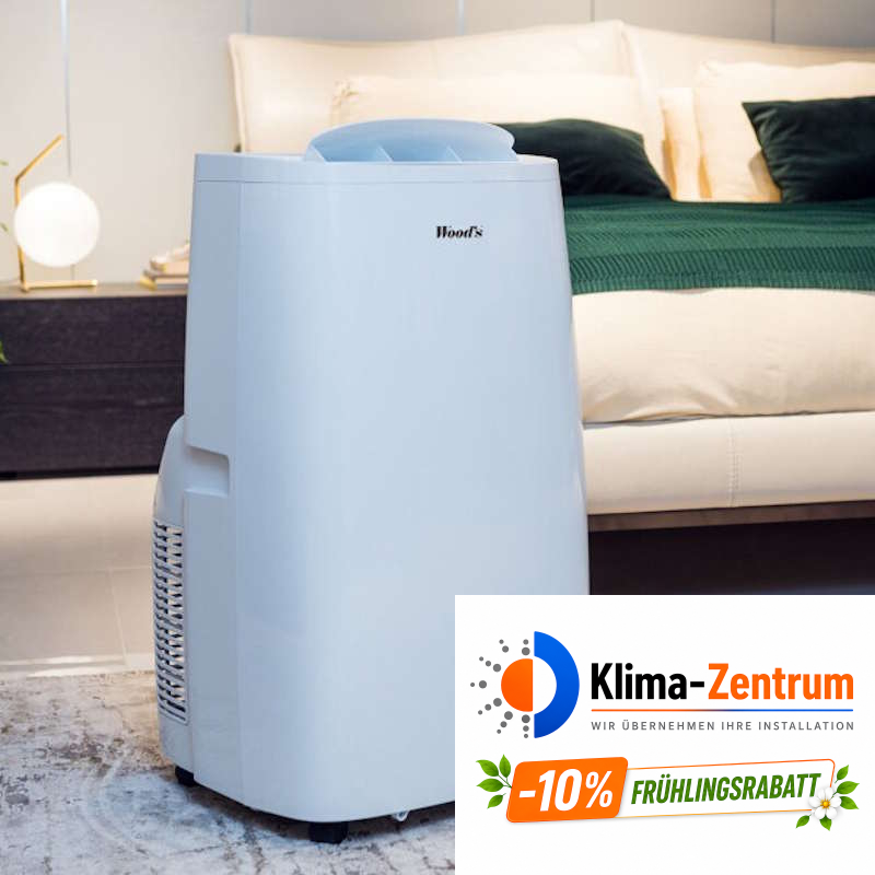 Mobile Klimaanlage WOODS Cortina XL 18K - WLAN 5,0 kW