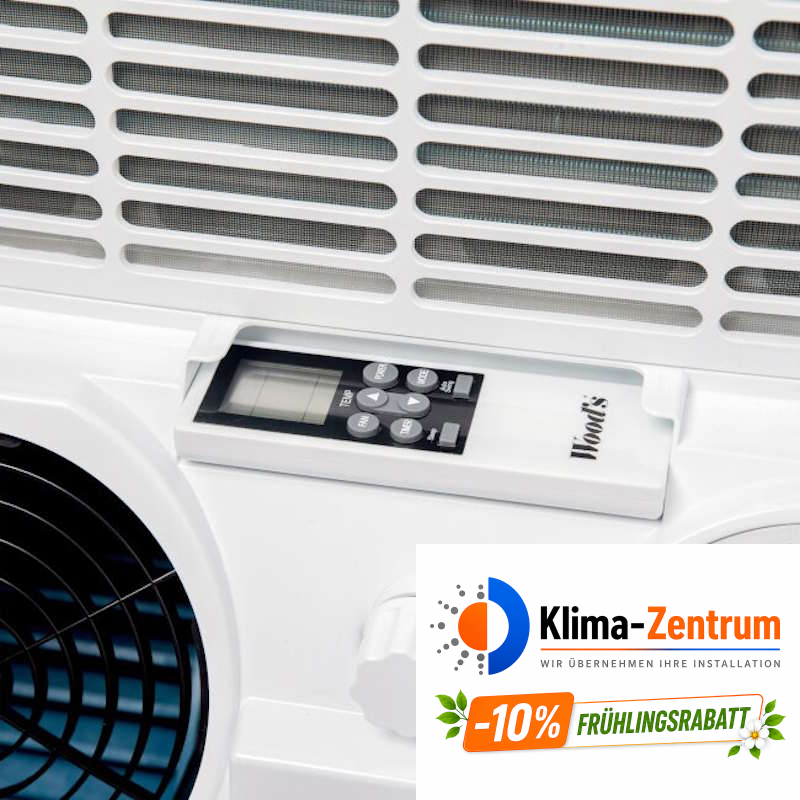 Mobile Klimaanlage WOODS Cortina XL 18K - WLAN 5,0 kW
