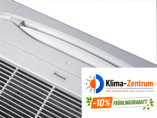 Daikin BYCQ140EW weiße dekorative Platte mit weißen Ausblaslamellen