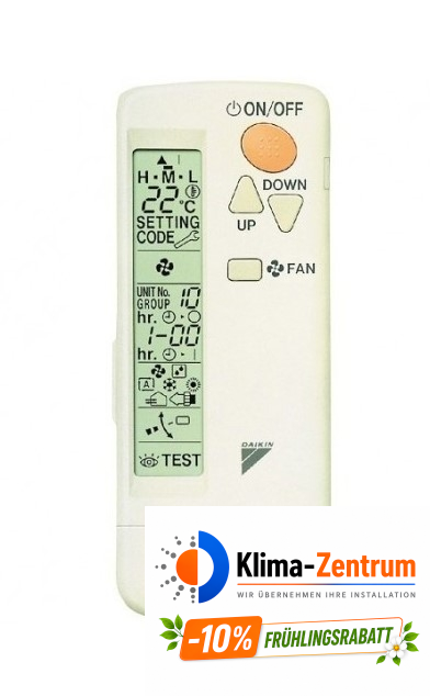 Daikin BRC7EB530W Infrarotfernbedienung