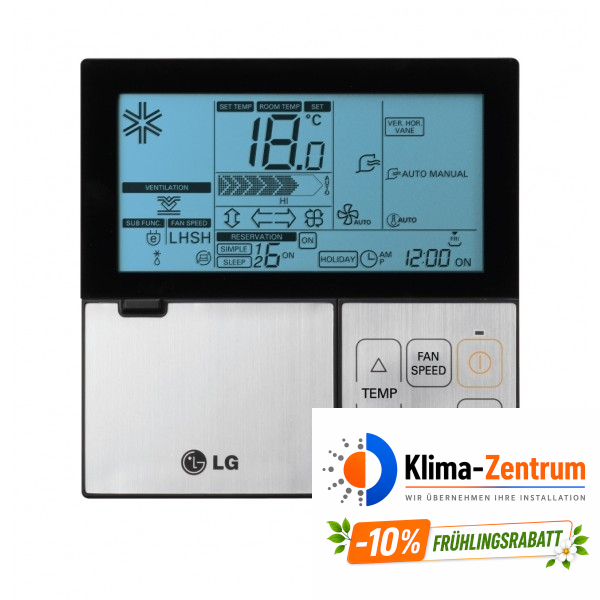 PREMTBB01 Kabelsteuerung für Klimaanlagen LG schwarz-weiß