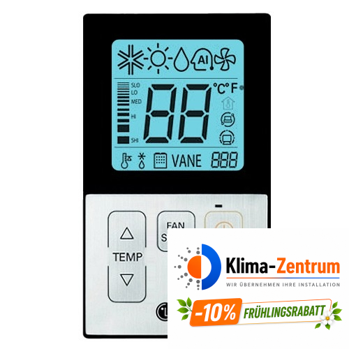 PQRCHCA0Q Hotelkabelsteuerung für Klimaanlagen LG schwarz