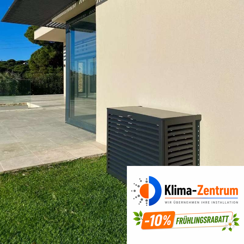 DECOClim ALU M Abdeckung für Klimaanlage und Wärmepumpe