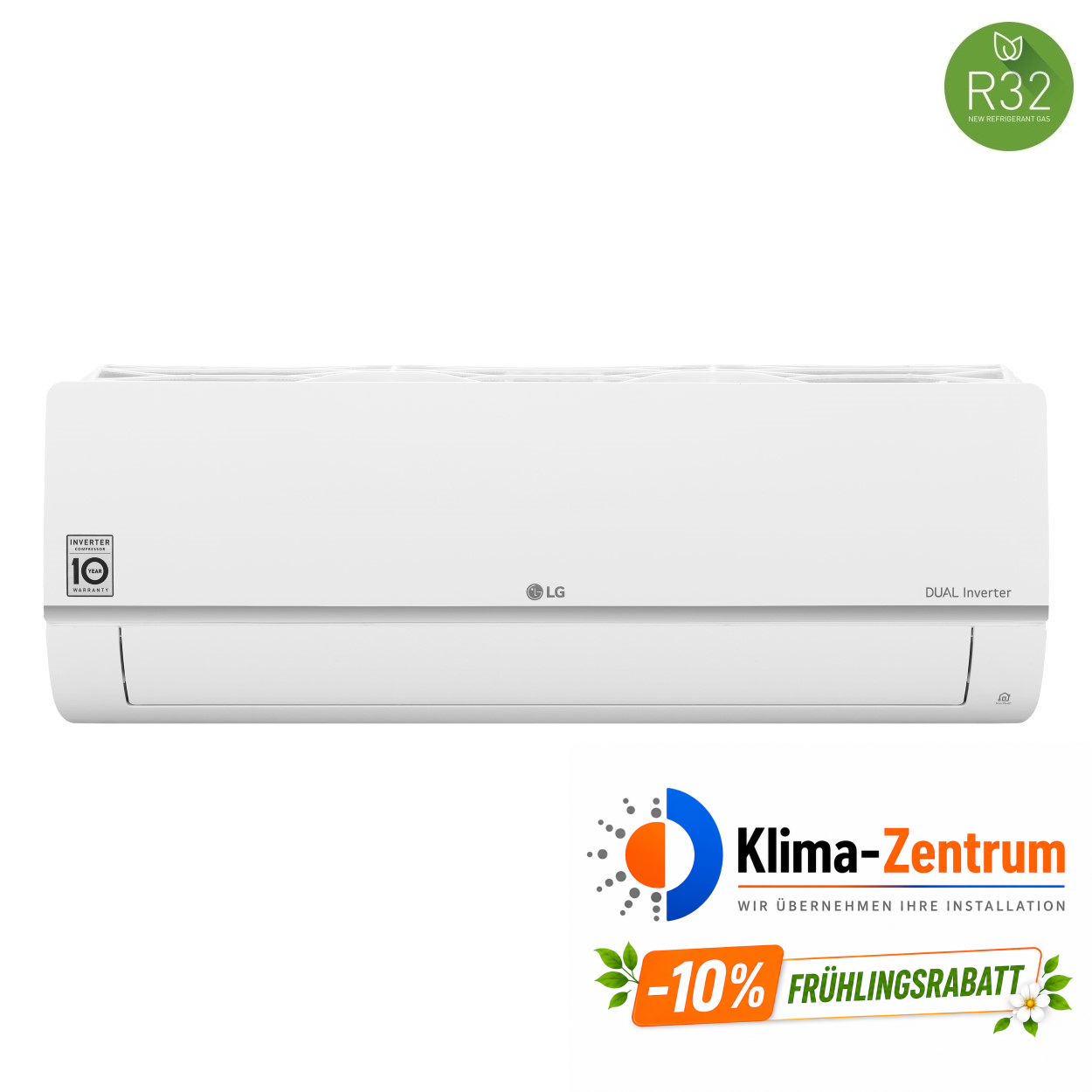 LG Dualcool Standard Plus R32 PC18SC.NSKT Wandinneneinheit