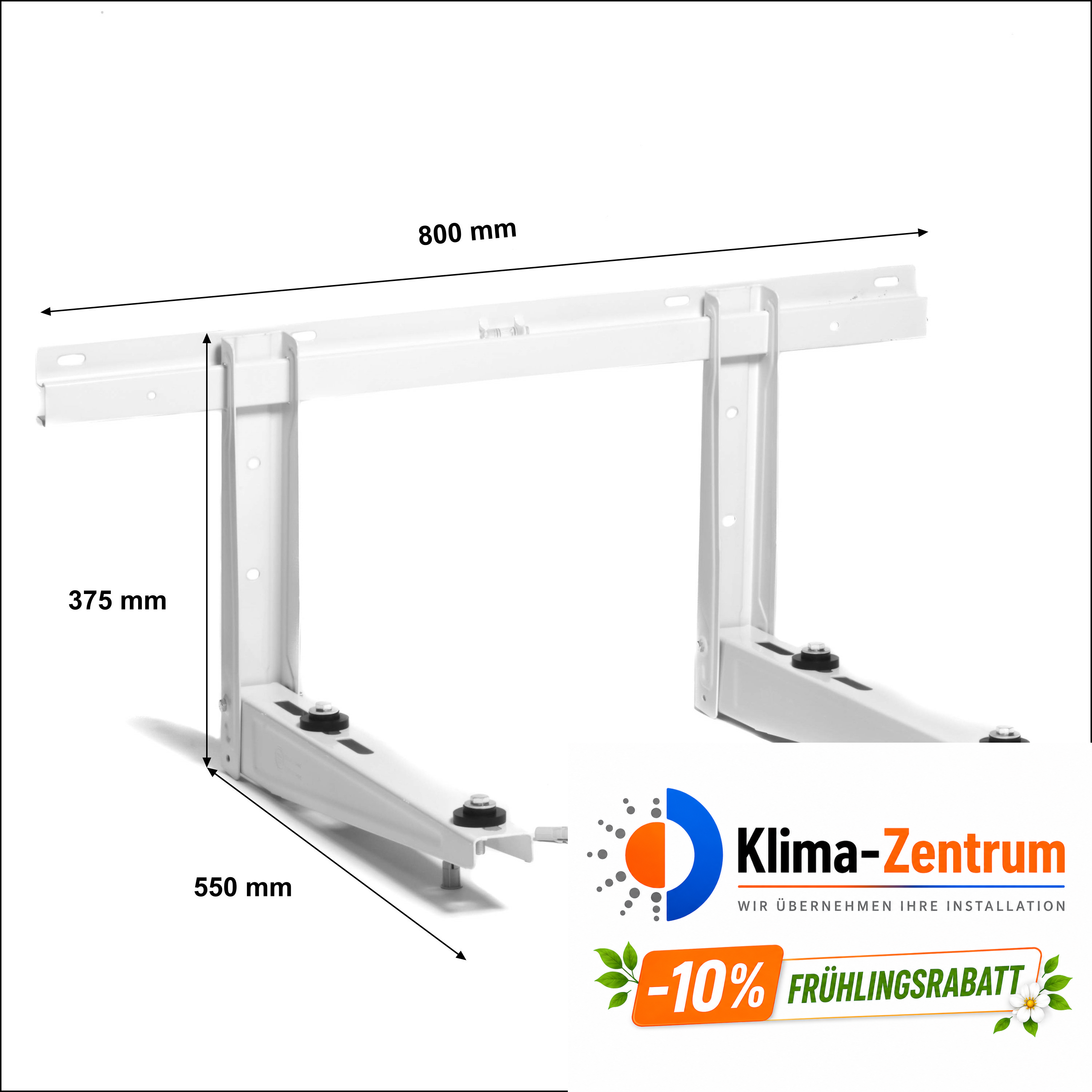 MS 257 einstellbare Konsole für Wandmontage