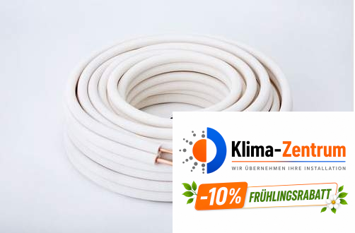 Isoliertes Cu Rohr 5/8" (15,88 x 1 mm)