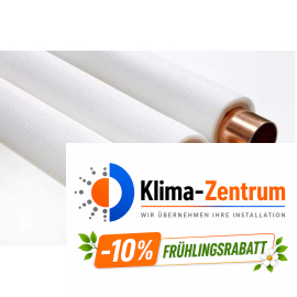 Isoliertes Cu Rohr 5/8" (15,88 x 1 mm)