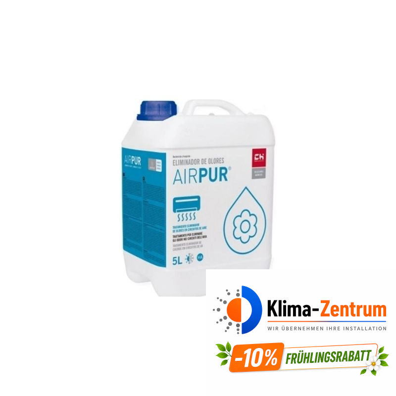 CH QUÍMICA AIRPUR 5 l Desinfektions- und Desodorierungsmittel für Klimaanlagen