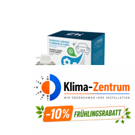 CH QUÍMICA AIRNET & AIRPUR 2x100 ml Desinfektions- und Deodorant-Set für Auto