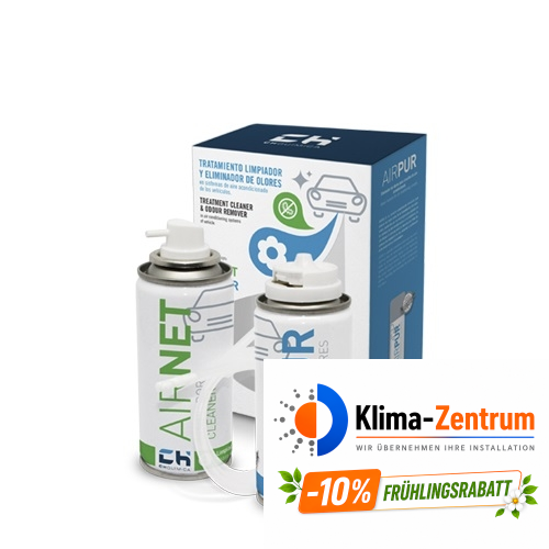 CH QUÍMICA AIRNET & AIRPUR 2x100 ml Desinfektions- und Deodorant-Set für Auto