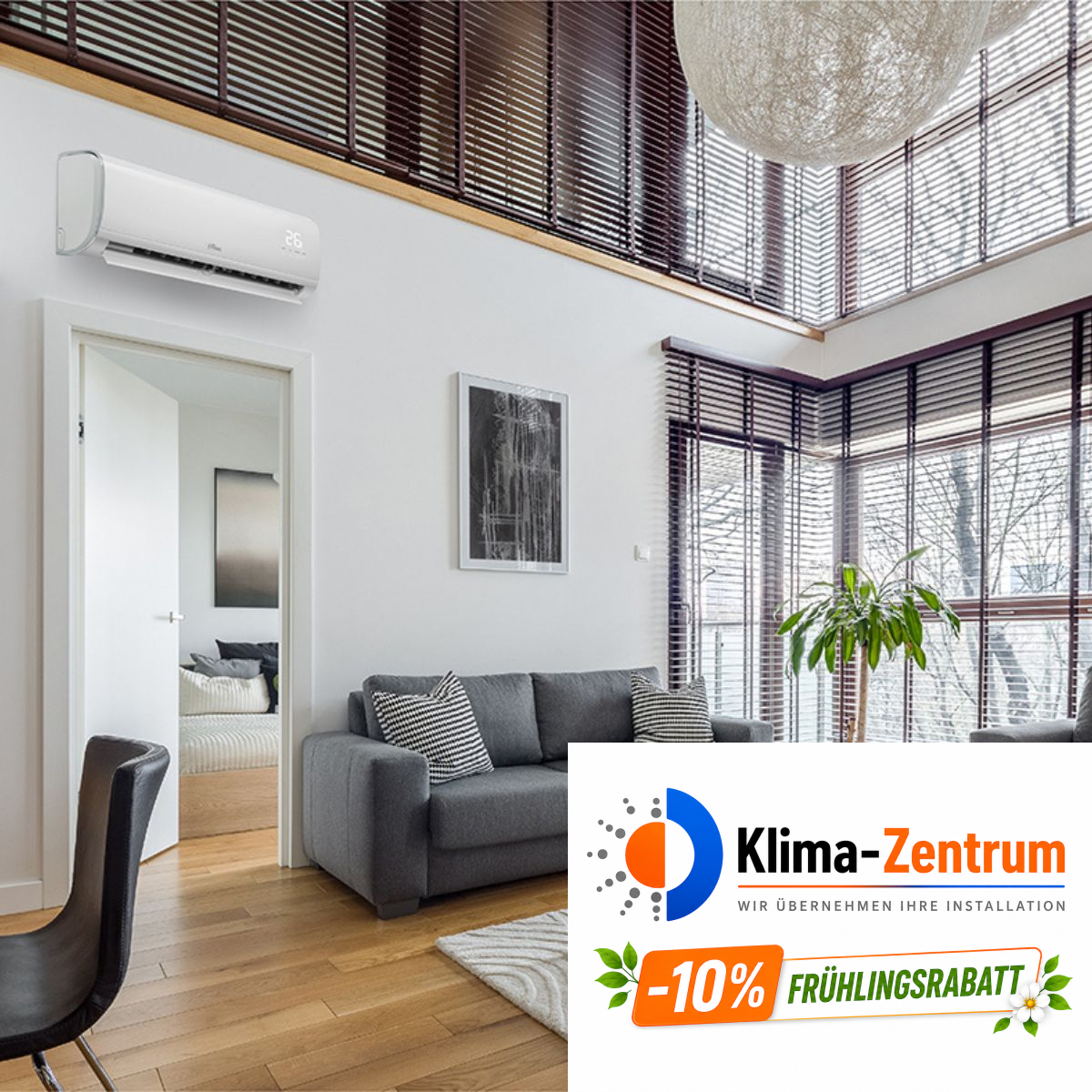 Klimaanlage mit WLAN Ferroli Giada S 12 3,5 kW 12000 BTU