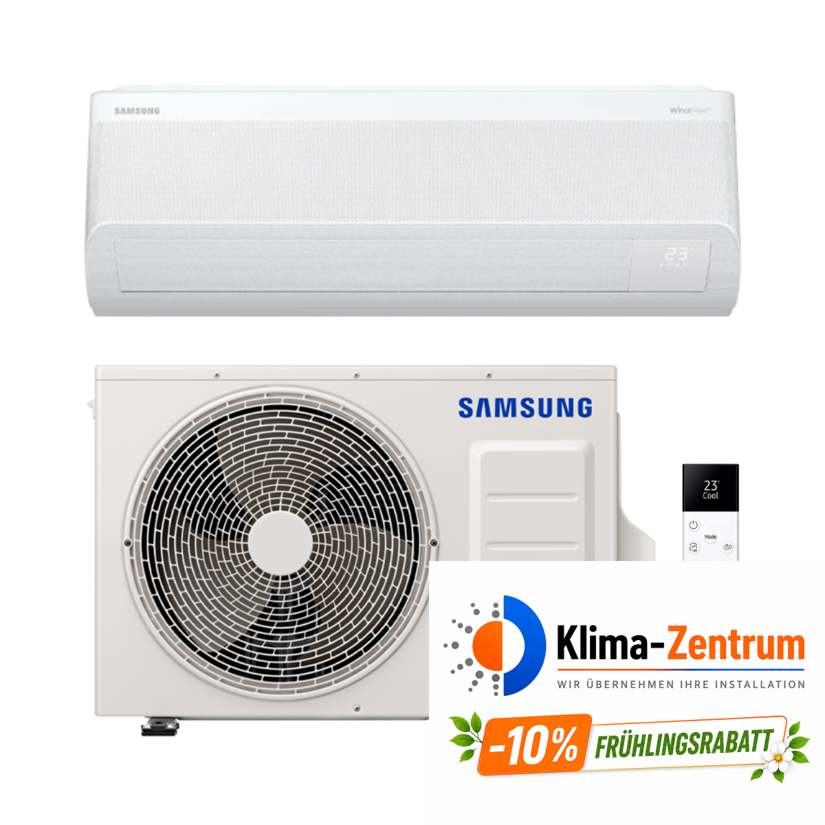 Klimaanlage mit WLAN Samsung WindFree Comfort S2 F-AR60F18NX 5,0 kW 18000 BTU