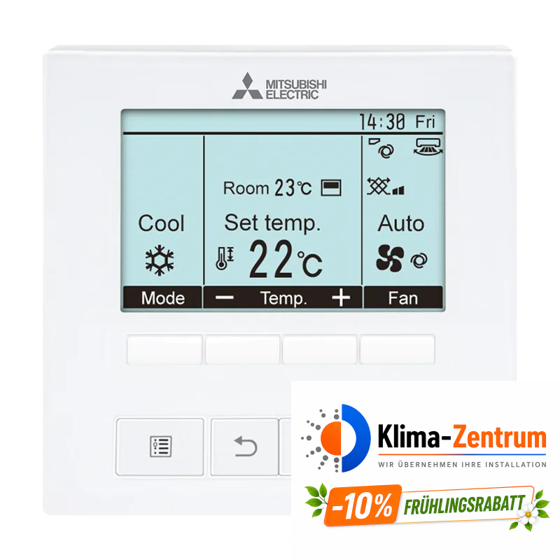 Mitsubishi Deluxe Fernbedienung PAR-41MAA