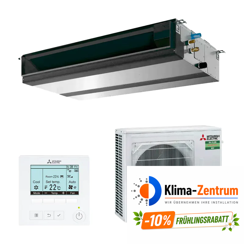 Kanal-Klimaanlage Mitsubishi Electric MGPEZ-50VJA 5,0 kW 17000 BTU