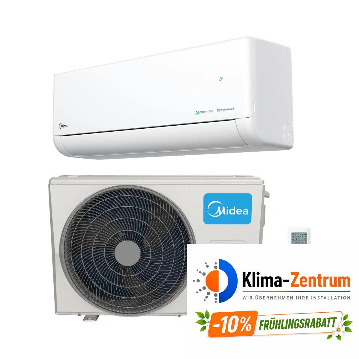 Klimaanlage mit WLAN Midea Solunar 35(12)N8 3,5 kW 12000 BTU