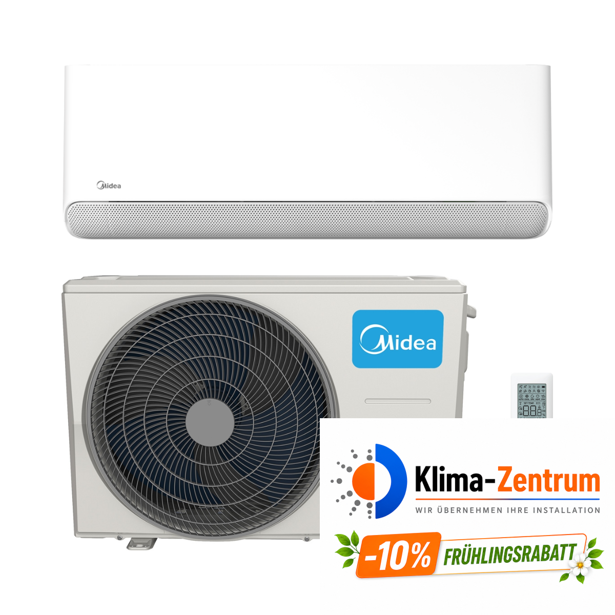 Klimaanlage mit WLAN Midea Breezeless E 7,1 kW 24000 BTU