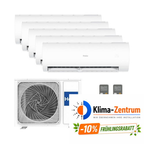 Klimaanlage 5x1 mit WLAN Haier Pearl Premium 2,5 kW 9000 BTU
