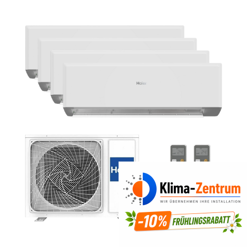 Klimaanlage 4x1 mit WLAN Haier Revive Plus 3,5 kW 12000 BTU