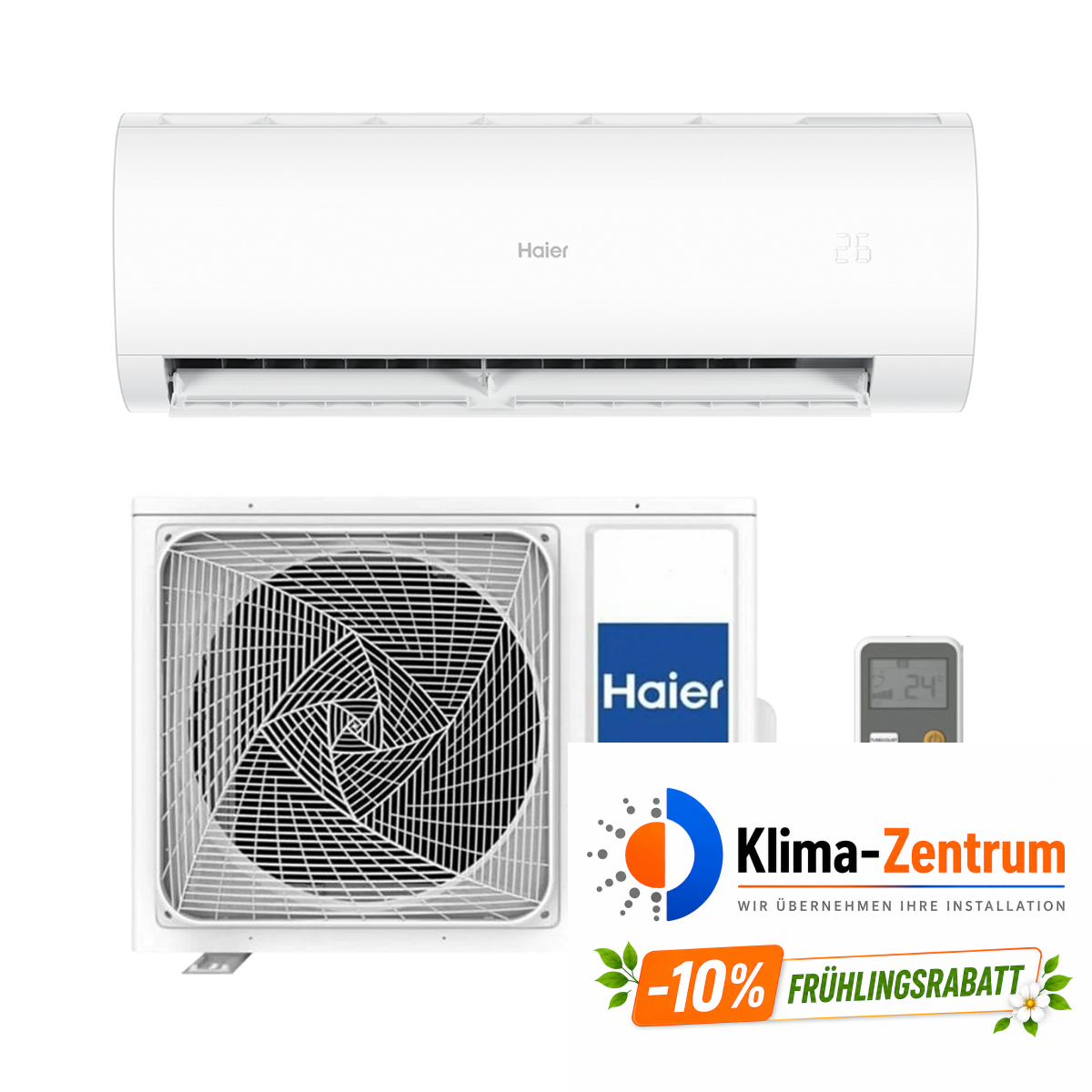 Klimaanlage mit WLAN Haier Pearl Premium 7,1 kW 24000 BTU