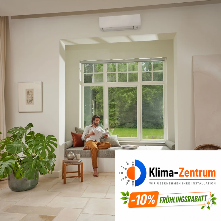 Klimaanlage 3x1 mit WLAN Daikin Perfera 2,5 kW (2) + 3,5 kW