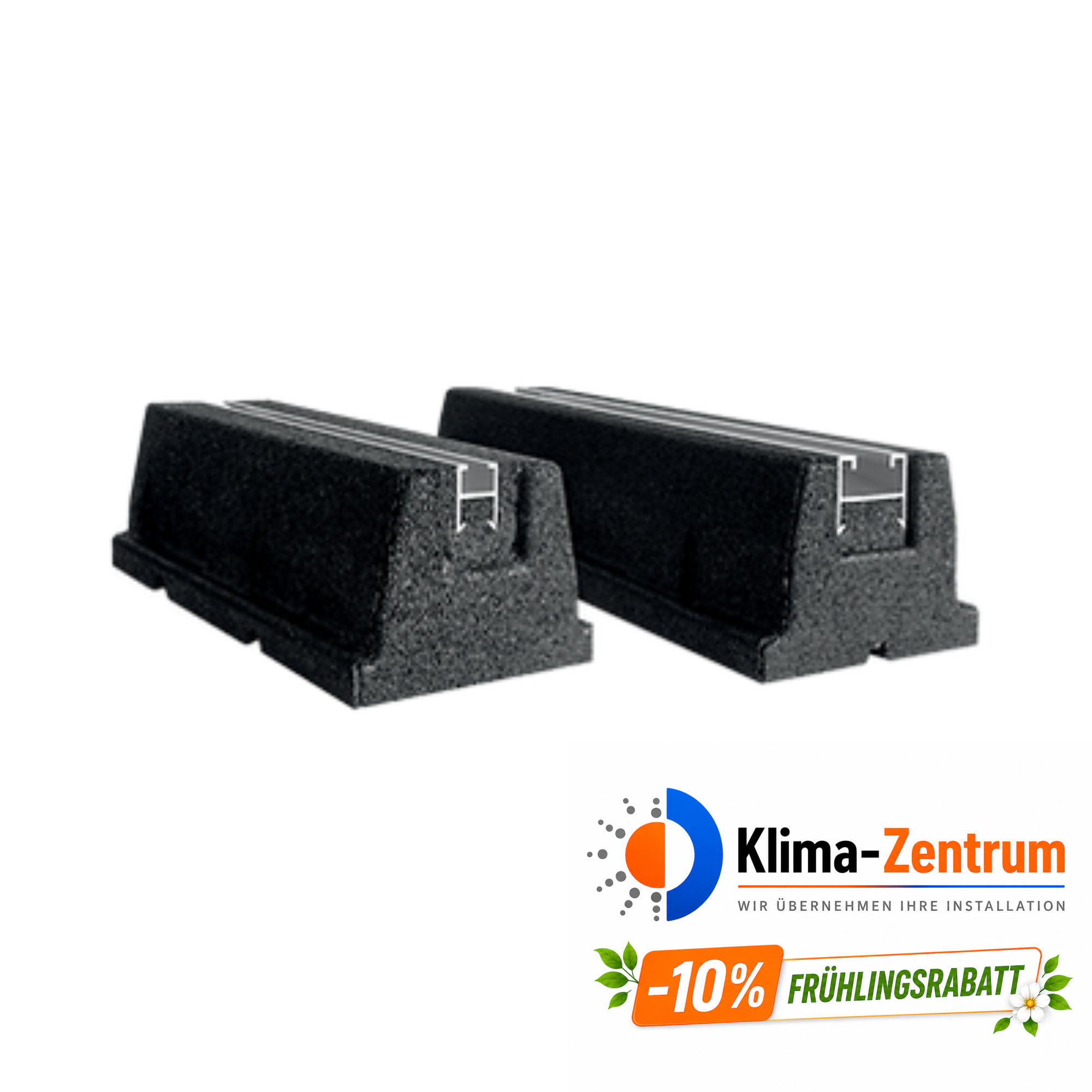 Bodenhalterungen Brooklyn Base für Außeneinheit Klimaanlage 400mm