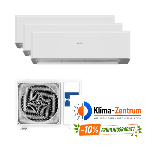 Klimaanlage 3x1 mit WLAN Haier Revive Plus 2,5 kW 9000 BTU