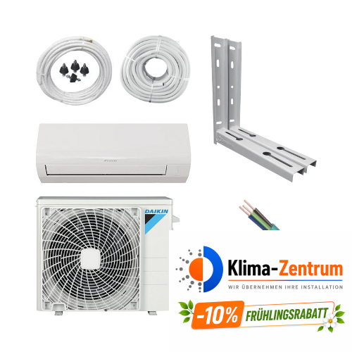 Klimaanlage mit 5 Meter Installationskit Daikin Sensira TXF35F 3,5 kW 12000 BTU